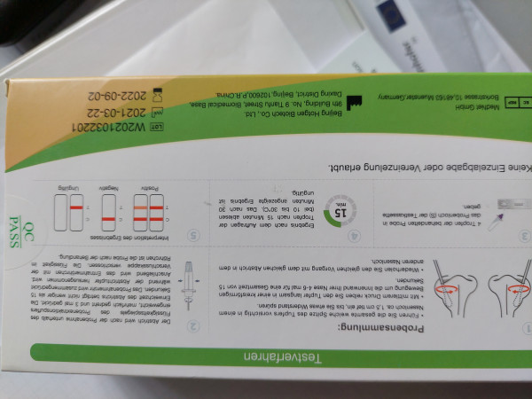 Hotgen Corona - Laientest (Antigentest)