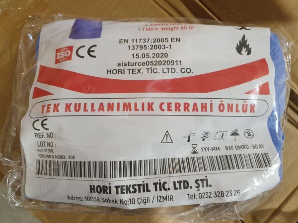 Schutzkittel mit Bündchen - Universalgröße