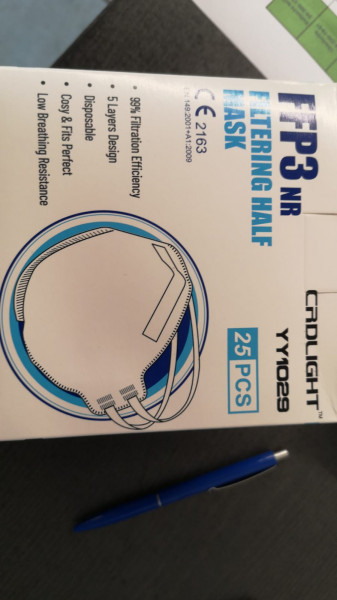 FFP3 Gesichtsmaske CDRLIGHT - Einheitsgröße