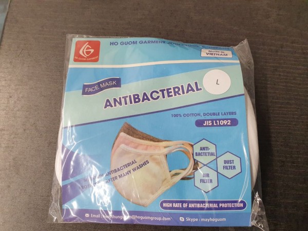 Mund- und Nasenmaske - waschbar (Größe L)