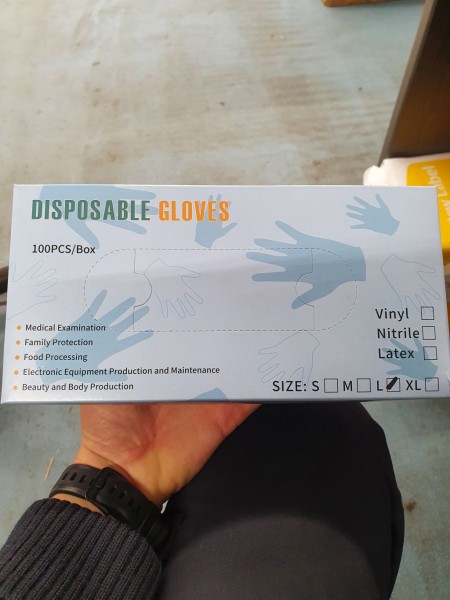 Einmalhandschuhe (Latex) Größe L - N2Y (SMS)