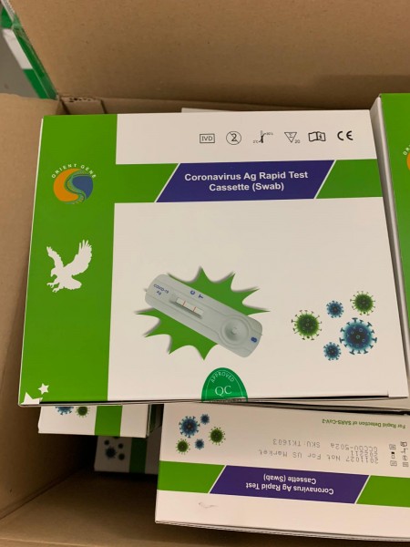 Corona Antigen Schnelltest (Zuweisung SMS)