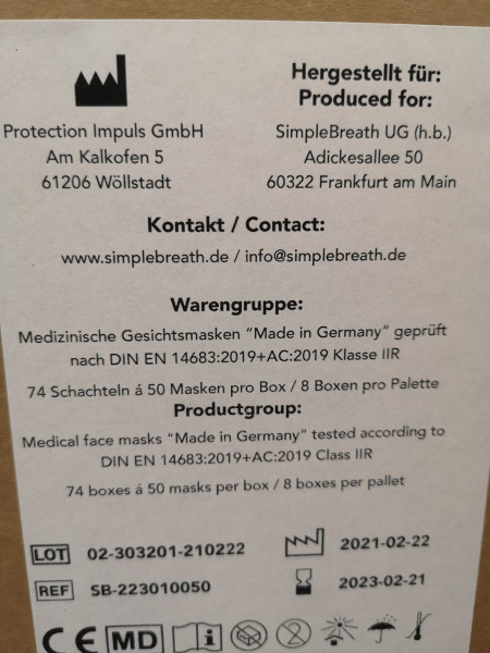 OP-Maske (MNS Hygiene)