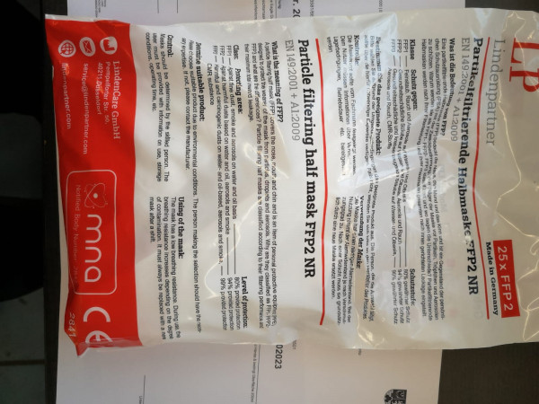 Lindenpartner FFP2 NR Halbmaske